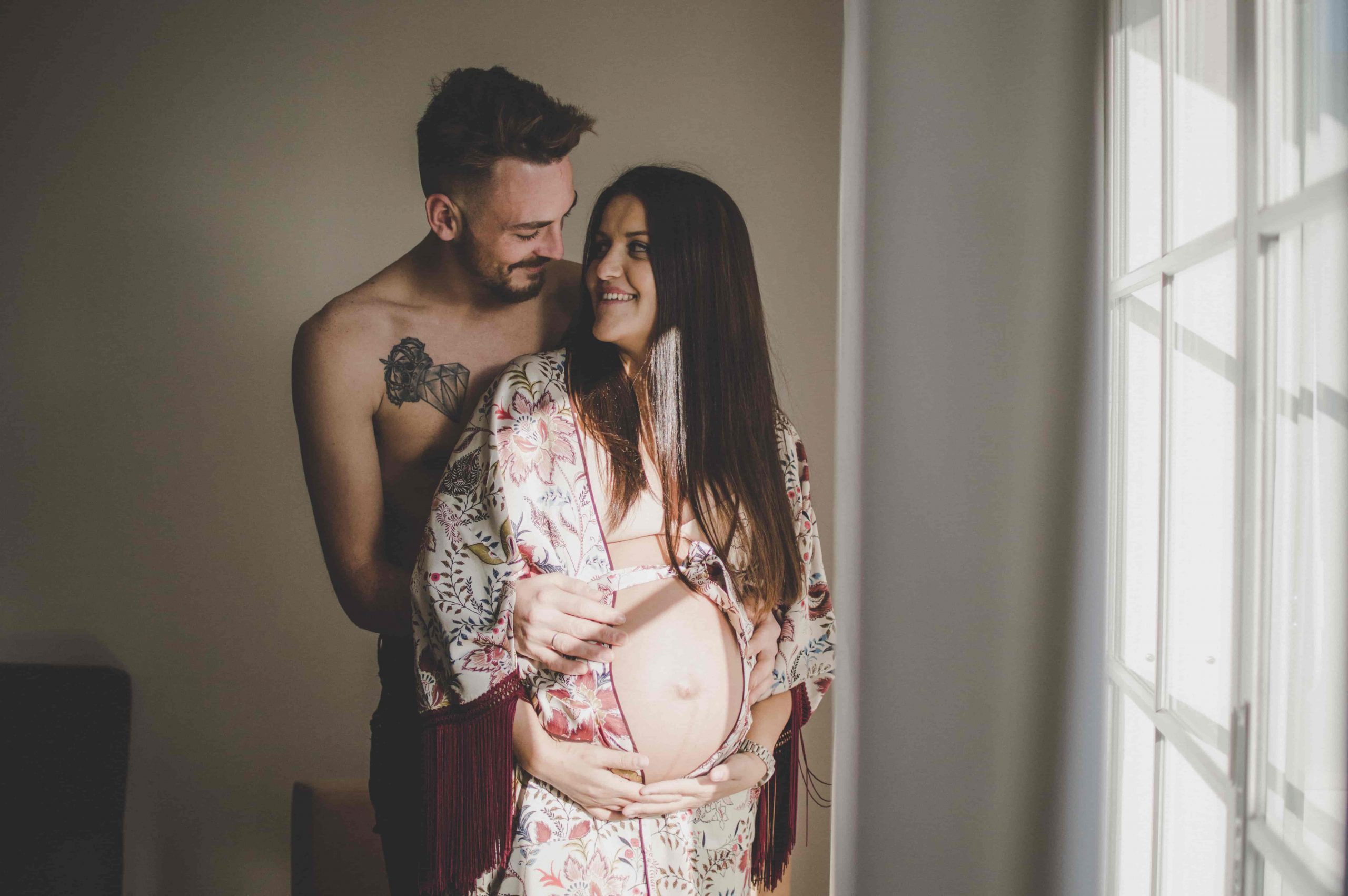 Miha & Bruno – Maternity photoshoot at home