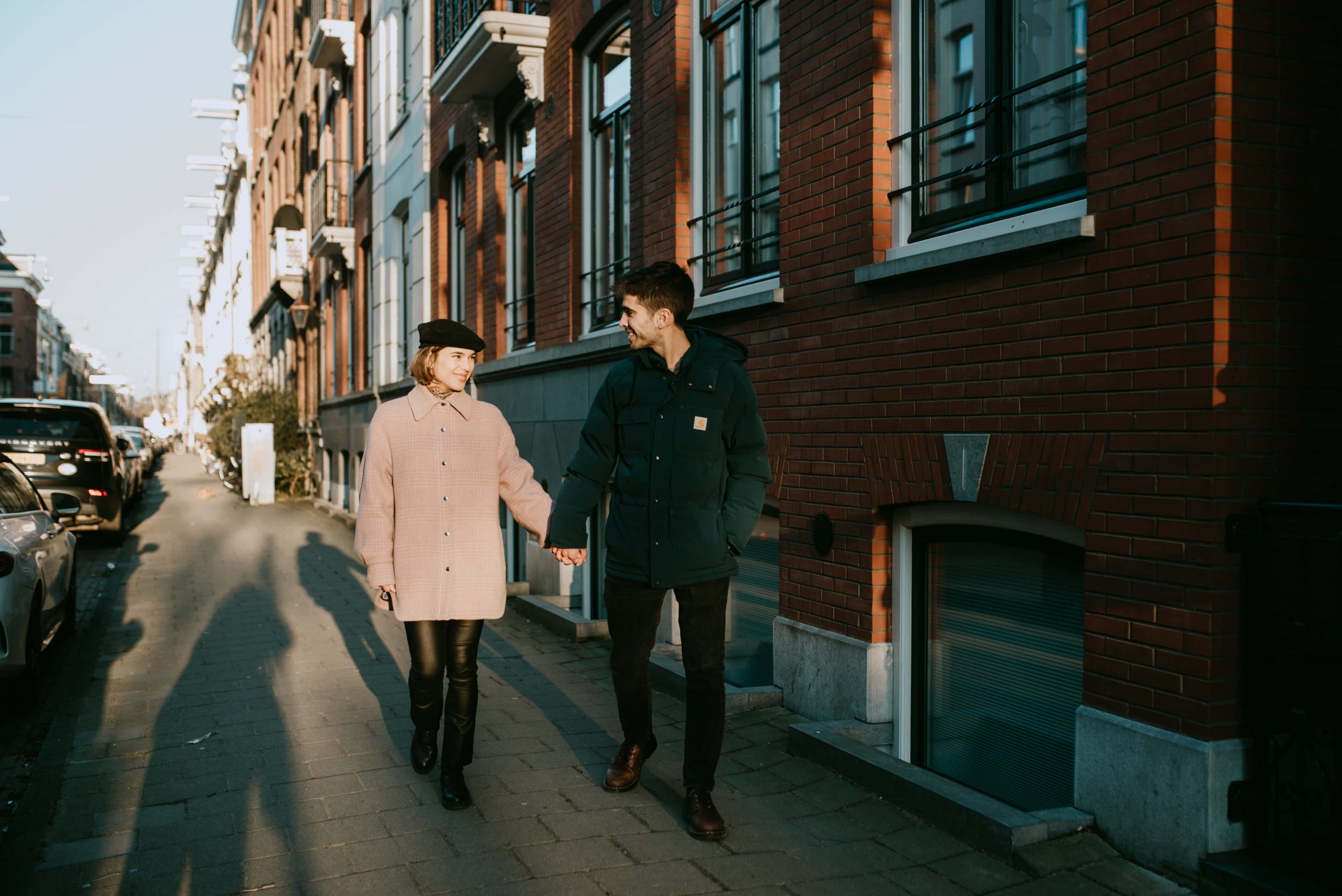 Manu + André – Engagement photoshoot in Amsterdam